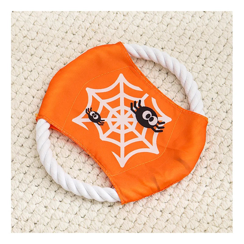 Corde à Mâcher pour Chien — Coton Nettoie-Dents, Halloween et Noël