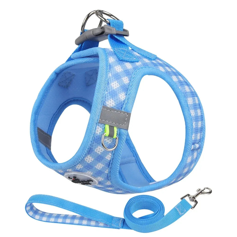 Harnais Confort Anti-Traction pour Petit Chien — Réglable & Rembourré