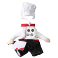 Costume de Chef Cuisinier pour Chien et Chat — Toque et Tablier