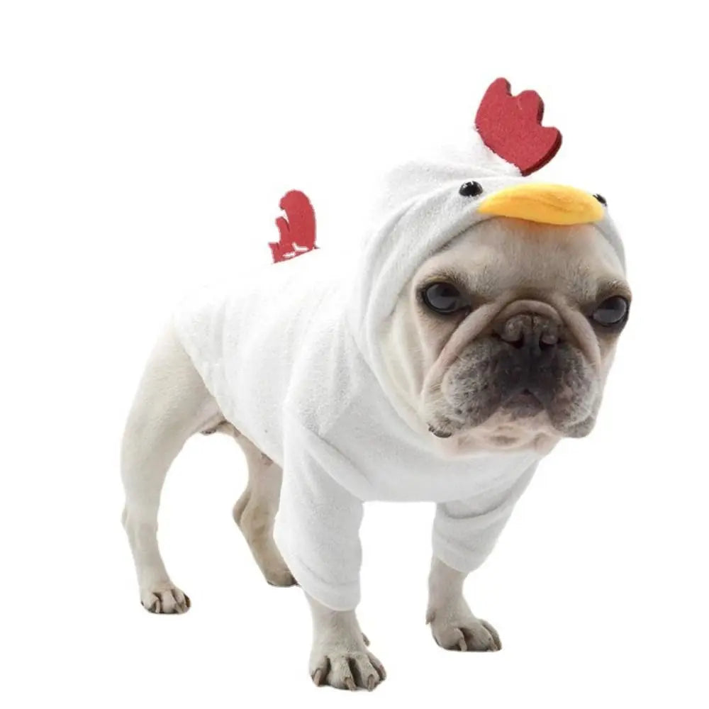 Déguisement Poulet Rôti pour Chien et Chat — Costume Humoristique