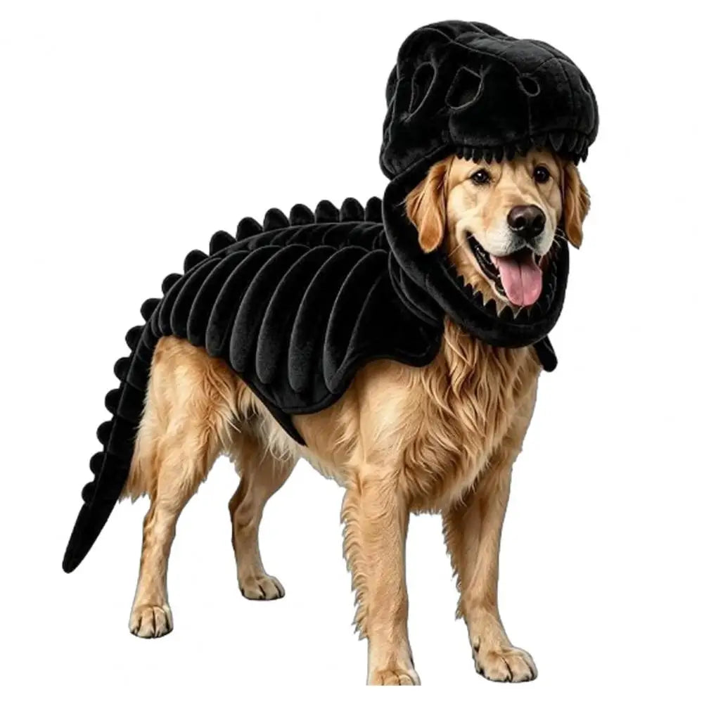 Costume Squelette de Dinosaure pour Chien et Chat — Halloween