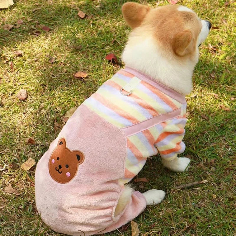 Combinaison Polaire pour Chien — Anneau de Laisse, XS au 4XL