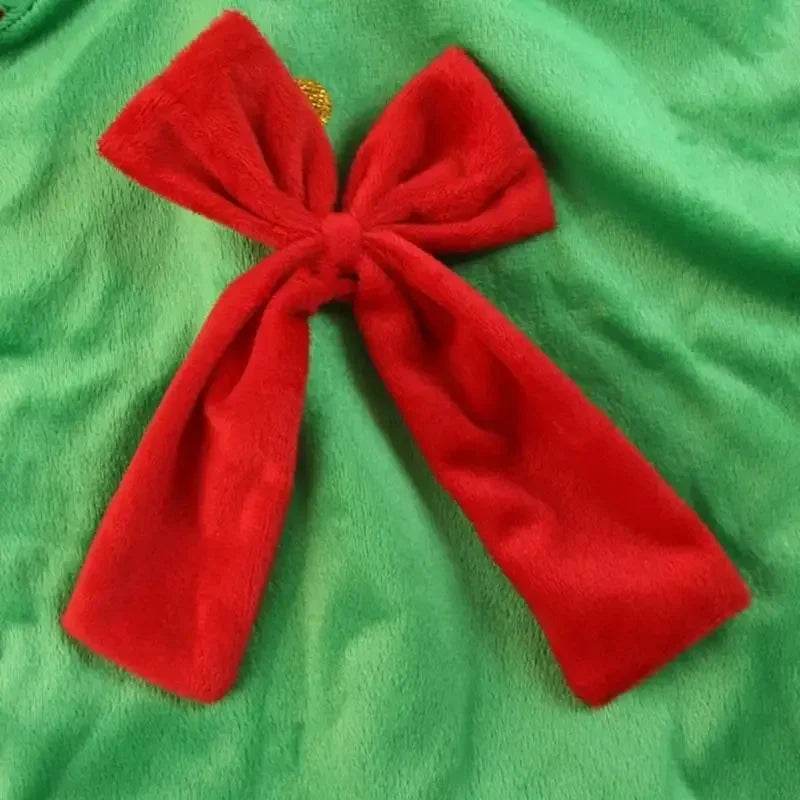Cape de Noël en Polaire pour Chien et Chat — Taille Unique