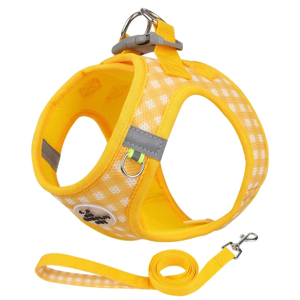 Harnais Confort Anti-Traction pour Petit Chien — Réglable & Rembourré