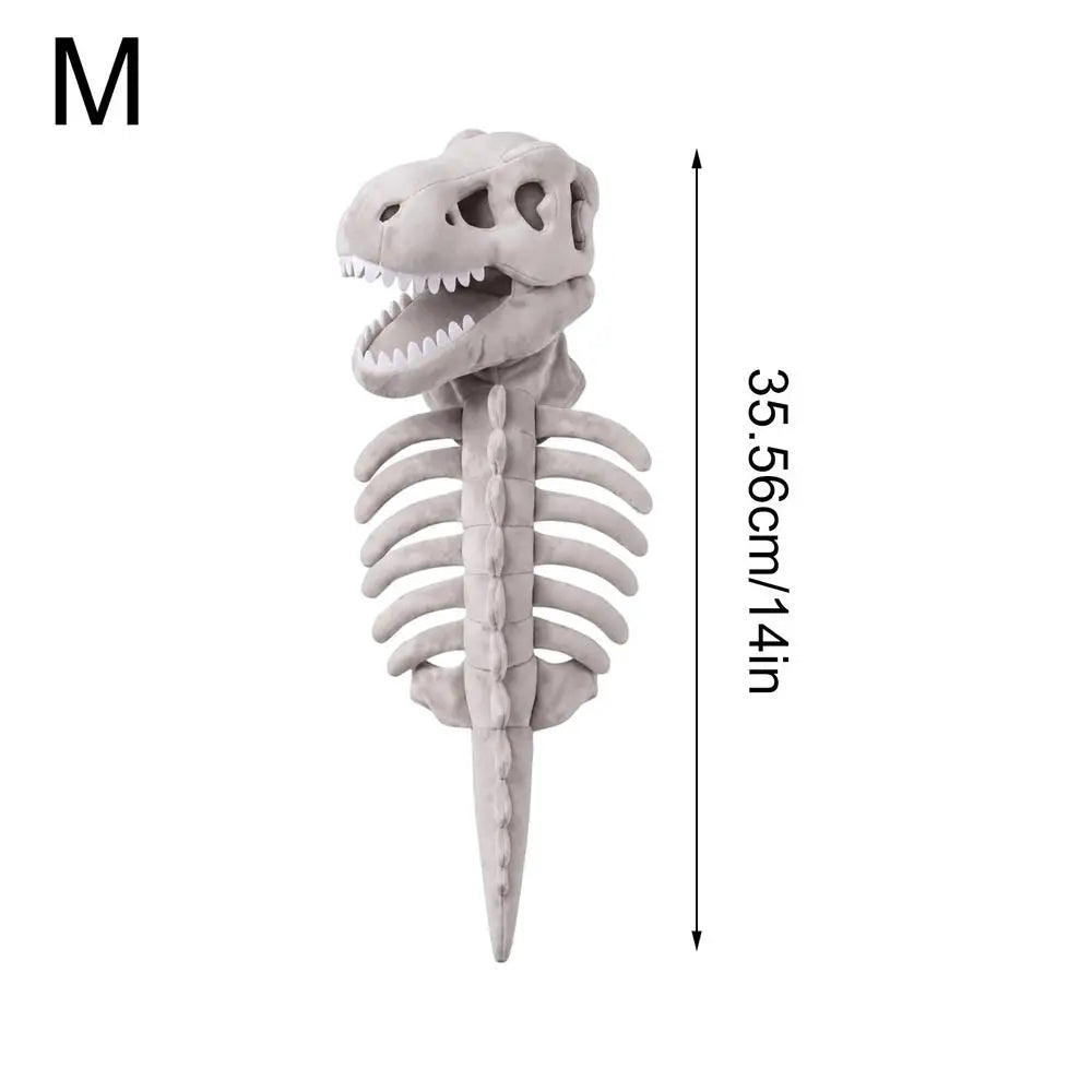 Costume Squelette Dinosaure en Peluche pour Chien et Chat — 3D