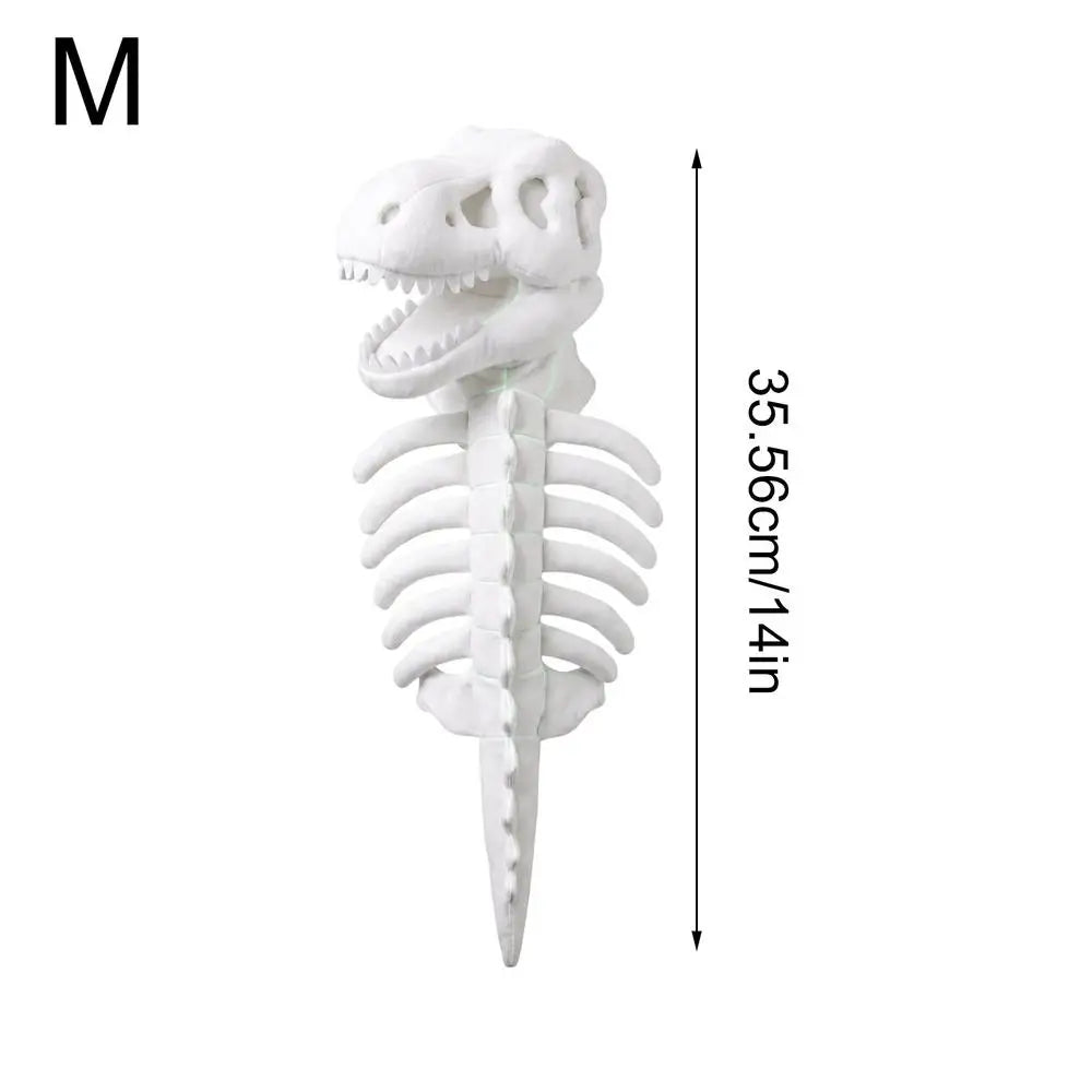 Costume Squelette Dinosaure en Peluche pour Chien et Chat — 3D