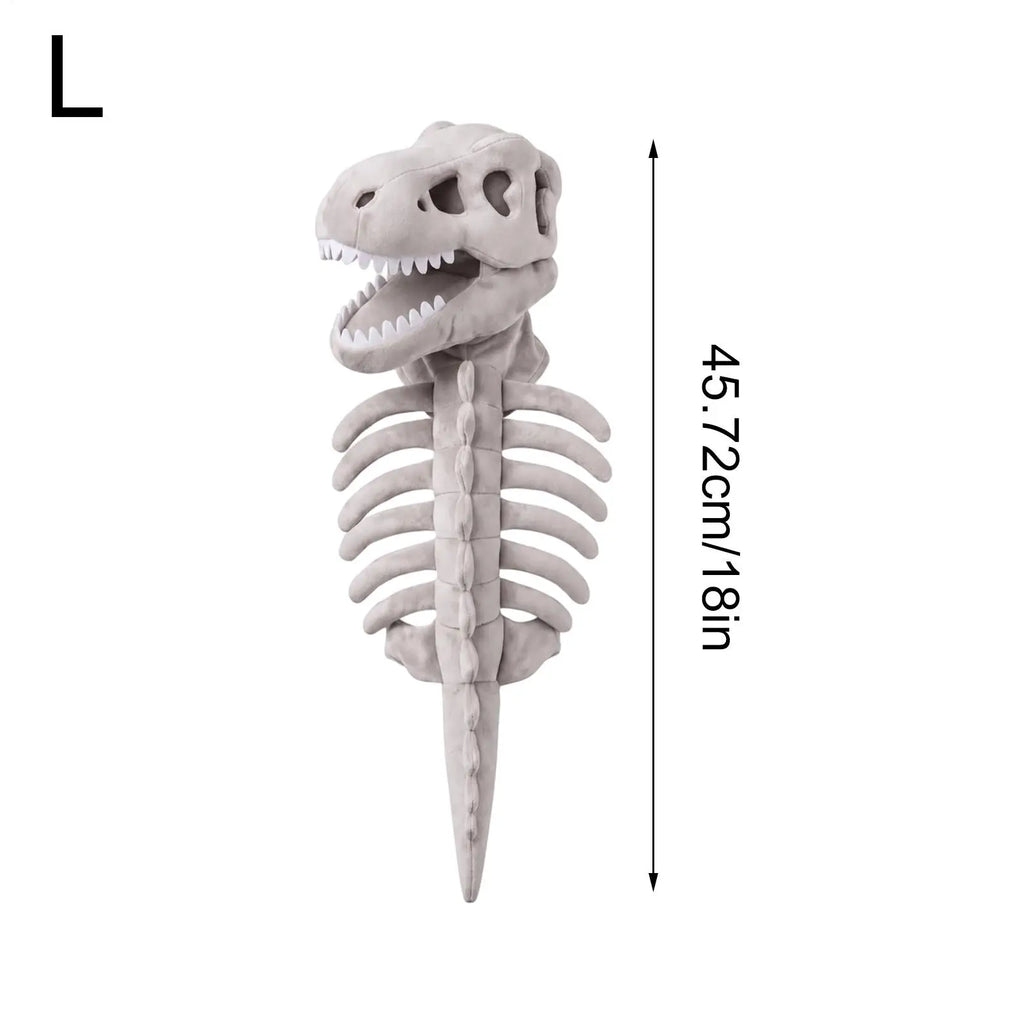 Costume Squelette Dinosaure en Peluche pour Chien et Chat — 3D