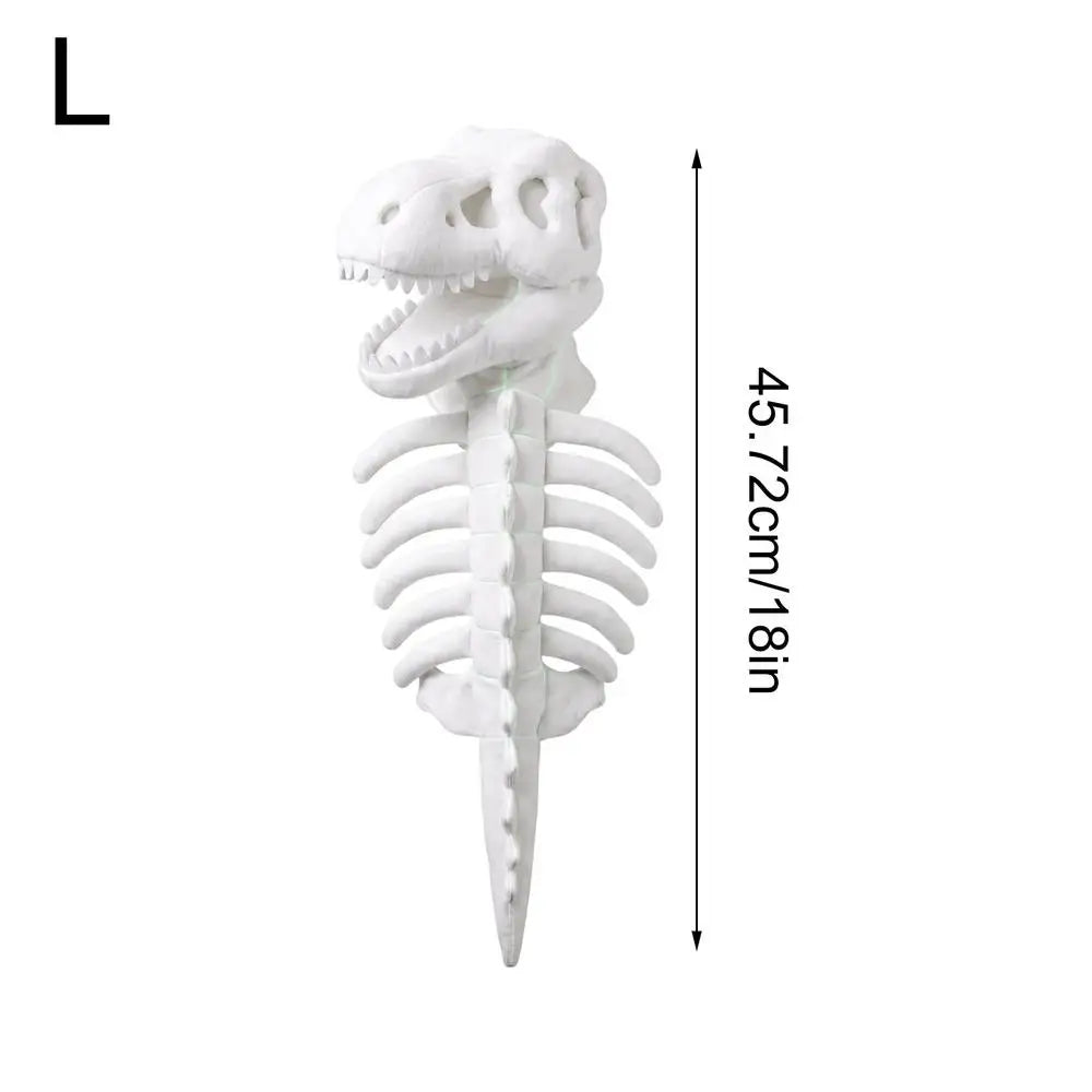 Costume Squelette Dinosaure en Peluche pour Chien et Chat — 3D