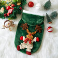 Sweat à Capuche de Noël pour Chien et Chat — Flanelle Chaude