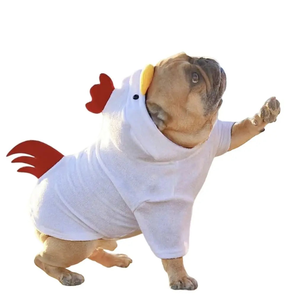 Déguisement Poulet Rôti pour Chien et Chat — Costume Humoristique