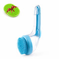 Brosse de Bain pour Chien — Distributeur de Shampoing Intégré