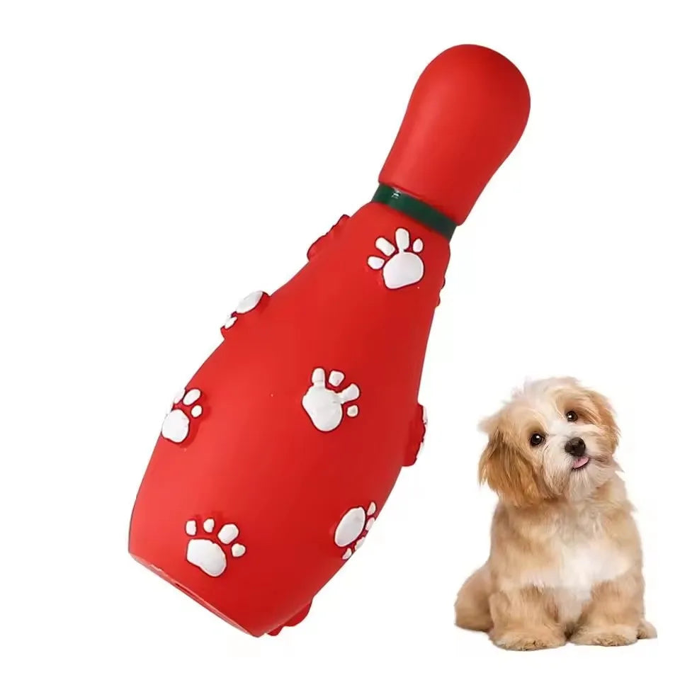 Jouet Couineur de Noël pour Chien — Sapin, Flocon et Boule