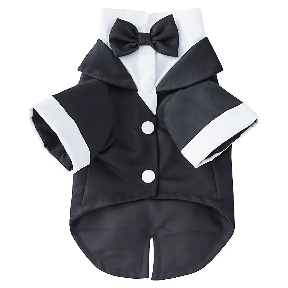 Smoking pour Chien et Chat — Tenue de Mariage et de Fête