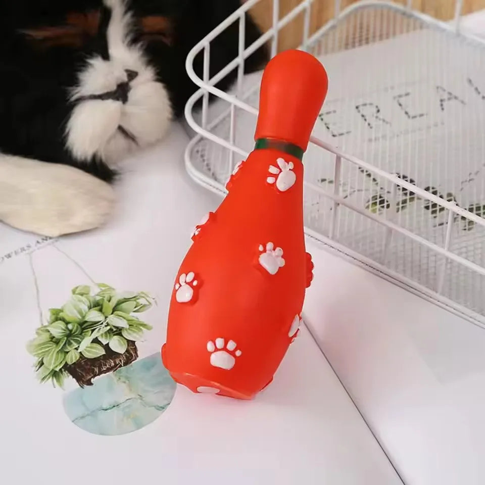 Jouet Couineur de Noël pour Chien — Sapin, Flocon et Boule