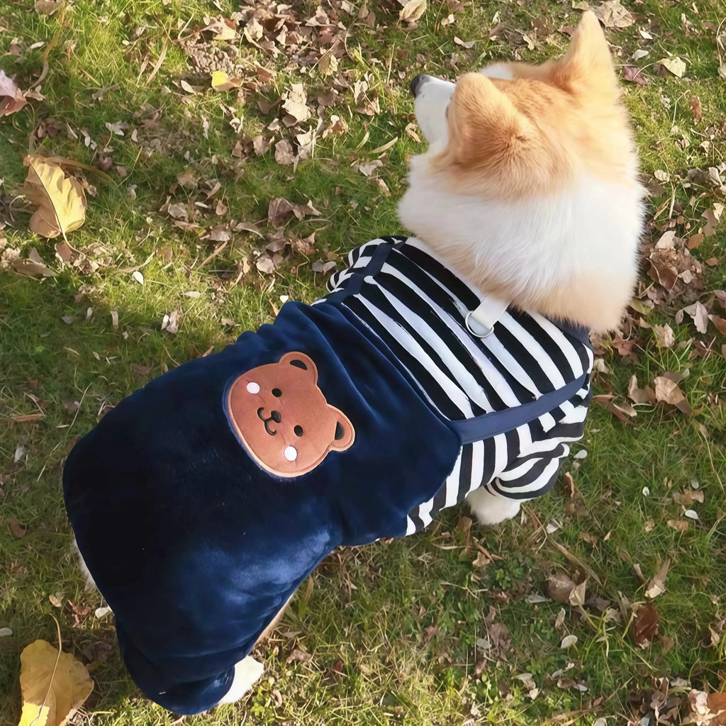 Combinaison Polaire pour Chien — Anneau de Laisse, XS au 4XL